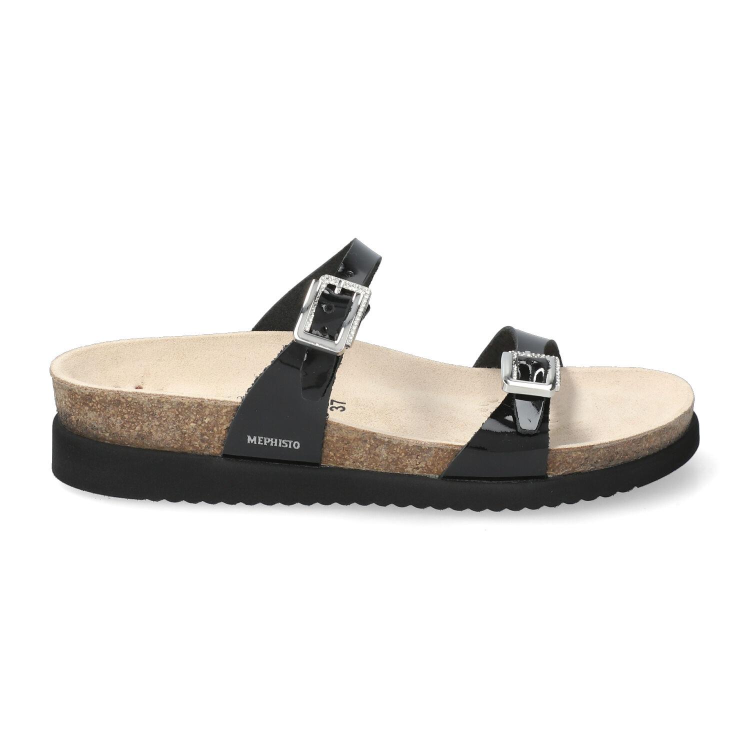 mules femme modèle Halya Noir - Mephisto